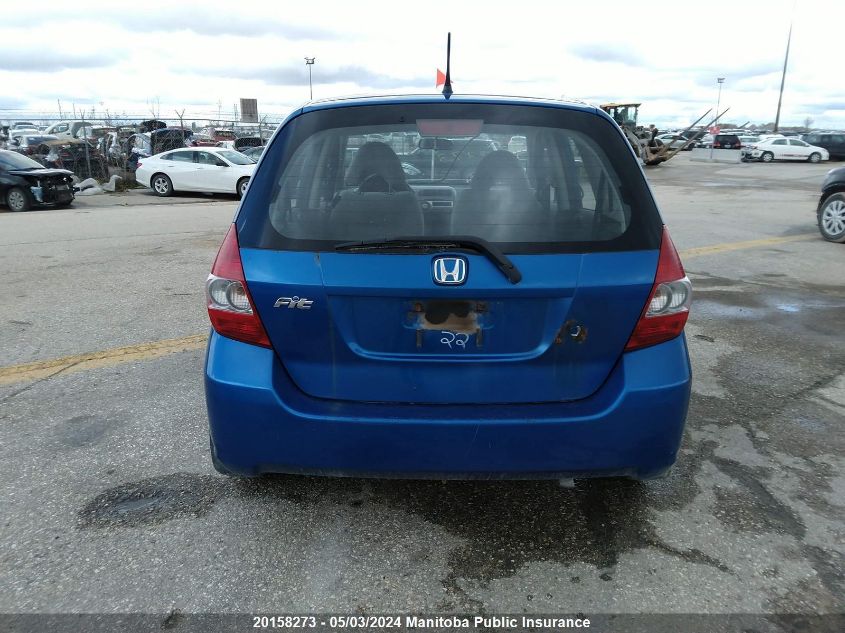 2007 Honda Fit Lx VIN: JHMGD37447S807454 Lot: 20158273