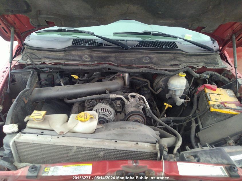 2008 Dodge Ram 1500 St/Slt VIN: 1D7HU18288S501629 Lot: 20158277