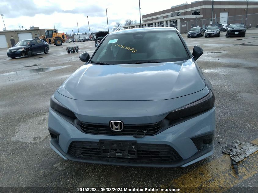 2023 Honda Civic Sport VIN: 2HGFE2F59PH101202 Lot: 20158283