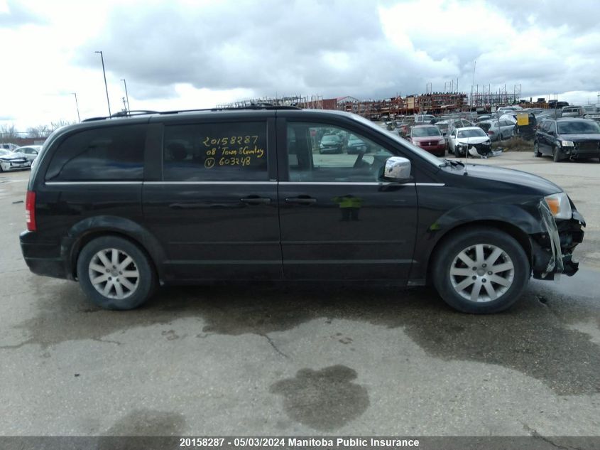 2008 Chrysler Town & Country Touring VIN: 2A8HR54P48R603248 Lot: 20158287