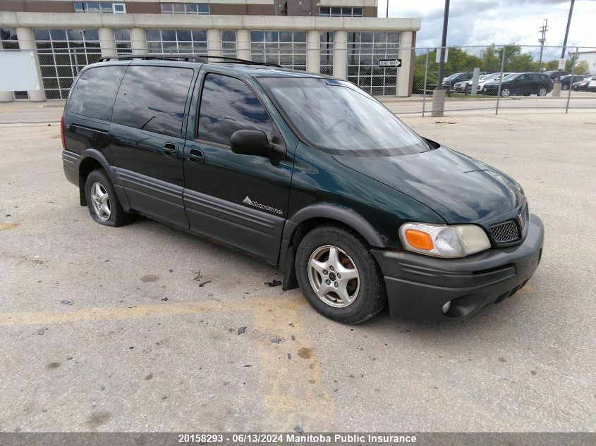 2001 Pontiac Montana Ext VIN: 1GMDX03E11D139919 Lot: 20158293