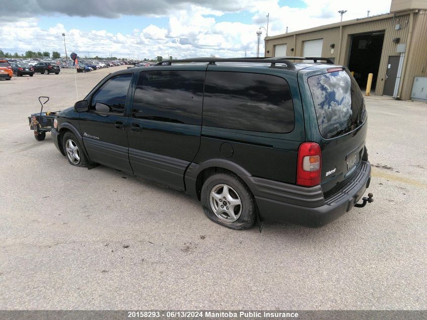 2001 Pontiac Montana Ext VIN: 1GMDX03E11D139919 Lot: 20158293