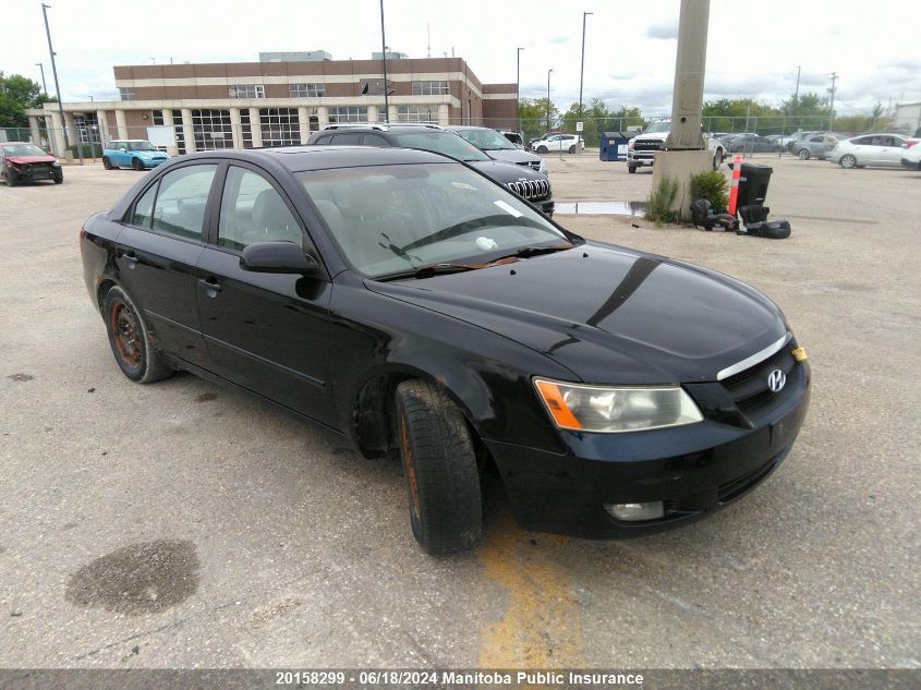 2007 Hyundai Sonata Gl VIN: 5NPET46CX7H185659 Lot: 20158299