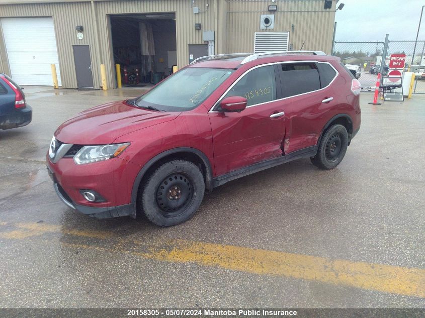 2014 Nissan Rogue Sl VIN: 5N1AT2MV1EC836169 Lot: 20158305