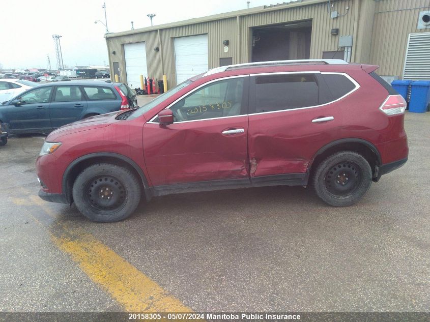 2014 Nissan Rogue Sl VIN: 5N1AT2MV1EC836169 Lot: 20158305