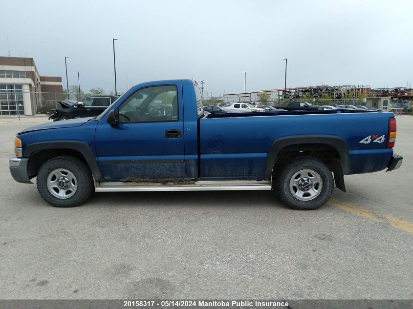 2003 GMC Sierra 1500 Pickup VIN: 1GTEK14V13Z347185 Lot: 20158317