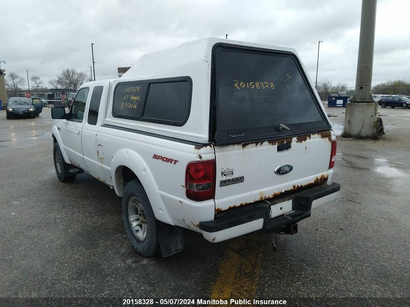 2007 Ford Ranger Sport Supercab VIN: 1FTYR44U67PA24026 Lot: 20158328