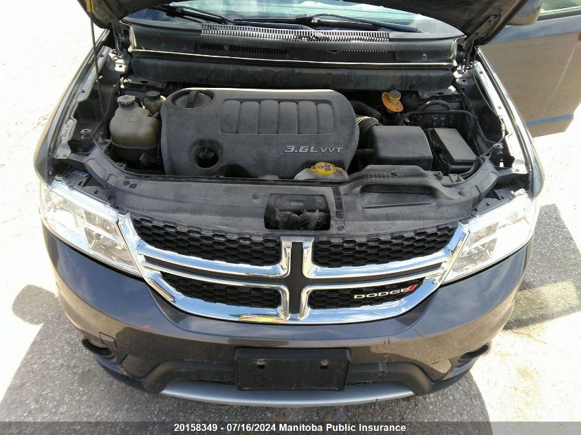 2015 Dodge Journey R/T VIN: 3C4PDDFG5FT566388 Lot: 20158349