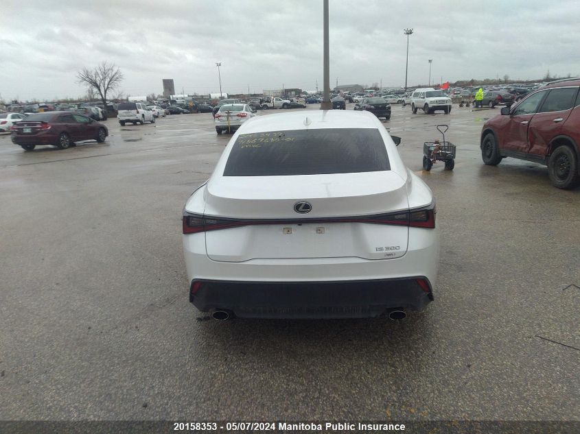 2023 Lexus Is 300 VIN: JTHC81F2XP5051411 Lot: 20158353