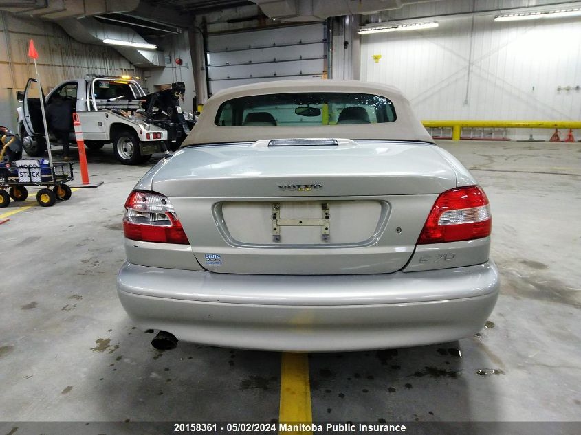 2004 Volvo C70 VIN: YV1NC62D64J049228 Lot: 20158361