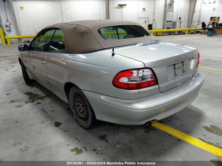 2004 Volvo C70 VIN: YV1NC62D64J049228 Lot: 20158361