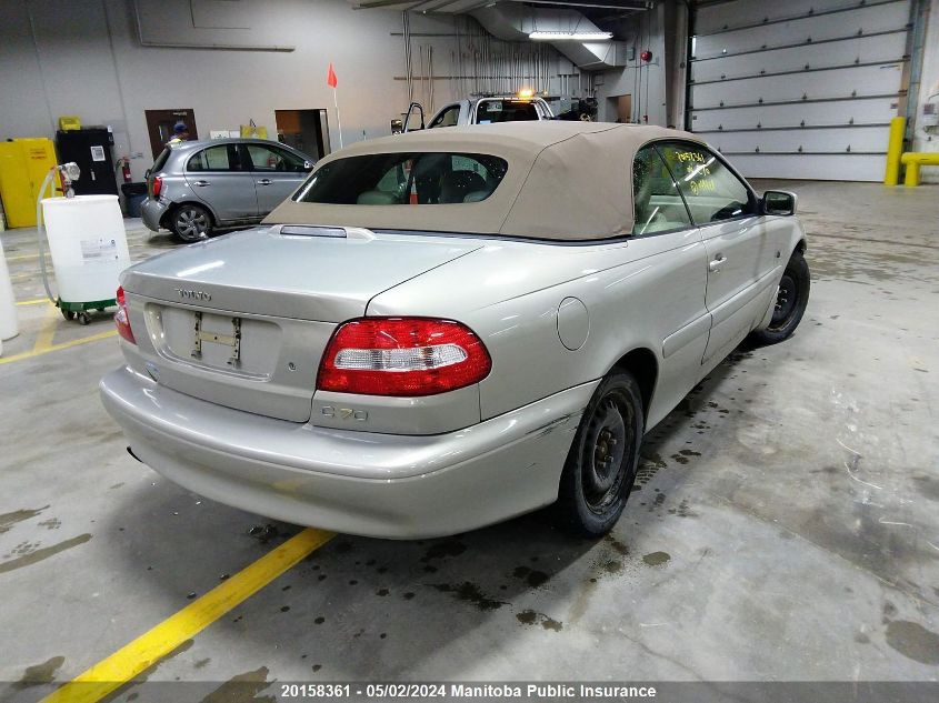 2004 Volvo C70 VIN: YV1NC62D64J049228 Lot: 20158361