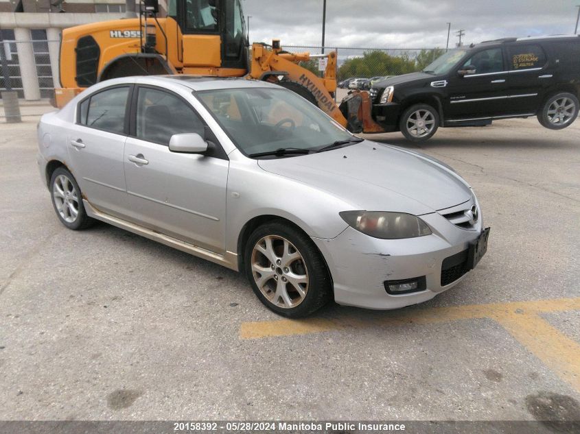 2007 Mazda Mazda3 Gt VIN: JM1BK323371740030 Lot: 20158392