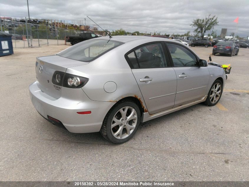 2007 Mazda Mazda3 Gt VIN: JM1BK323371740030 Lot: 20158392