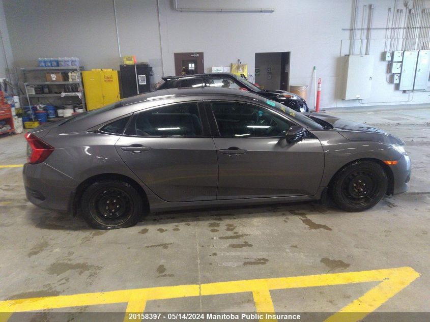 2018 Honda Civic Ex VIN: 2HGFC2F85JH004375 Lot: 20158397