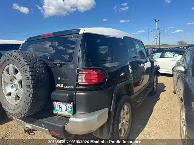 2007 Toyota Fj Cruiser VIN: JTEBU11F070002097 Lot: 20158439