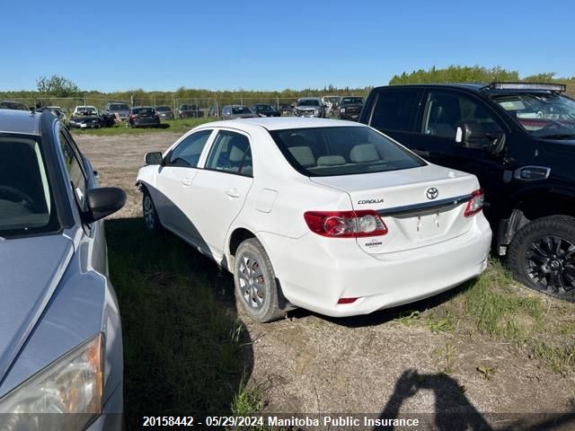 2011 Toyota Corolla Ce VIN: 2T1BU4EE4BC714182 Lot: 20158442