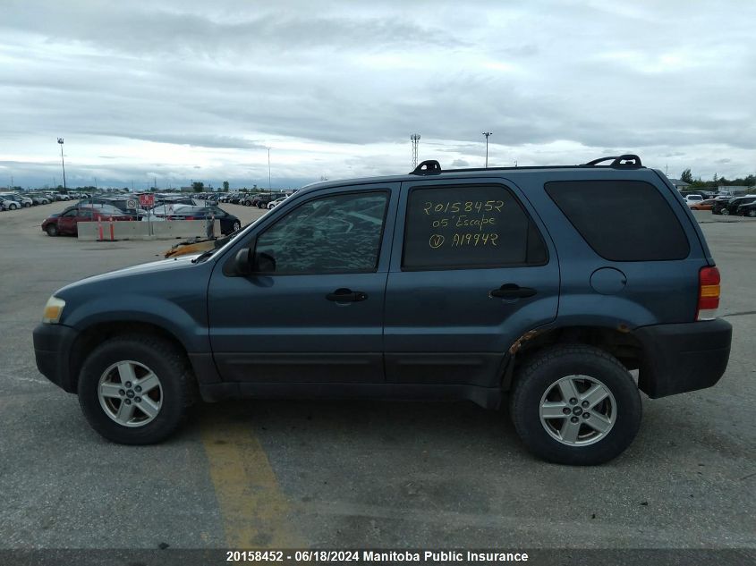 2005 Ford Escape Xls VIN: 1FMYU02Z45DA19942 Lot: 20158452