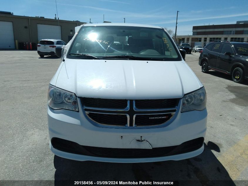 2016 Dodge Grand Caravan Se VIN: 2C4RDGBG2GR332763 Lot: 20158456