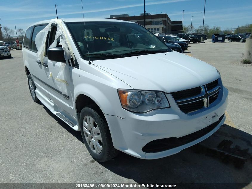 2016 Dodge Grand Caravan Se VIN: 2C4RDGBG2GR332763 Lot: 20158456