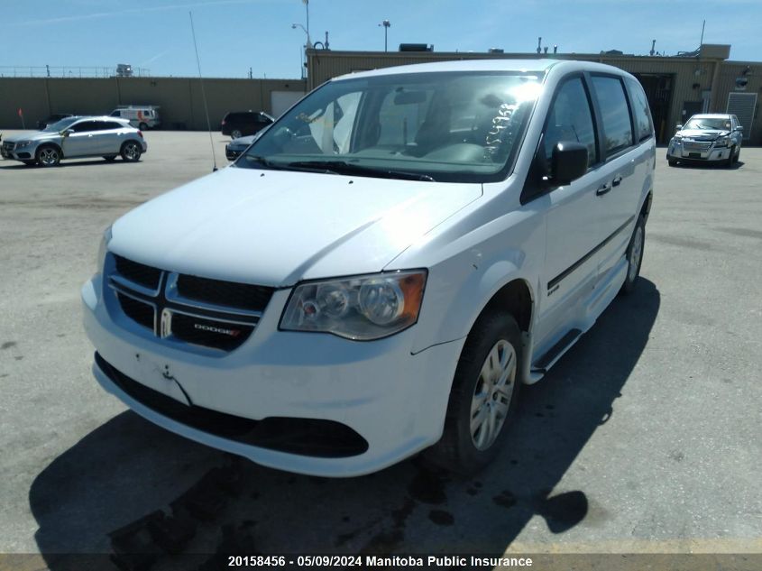 2016 Dodge Grand Caravan Se VIN: 2C4RDGBG2GR332763 Lot: 20158456