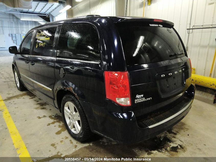 2011 Dodge Grand Caravan Crew VIN: 2D4RN5DGXBR750417 Lot: 20158457