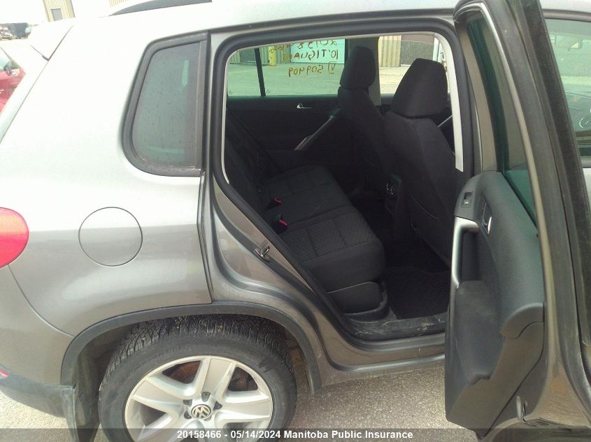 2010 Volkswagen Tiguan 2.0 Tsi VIN: WVGBV7AX1AW509409 Lot: 20158466