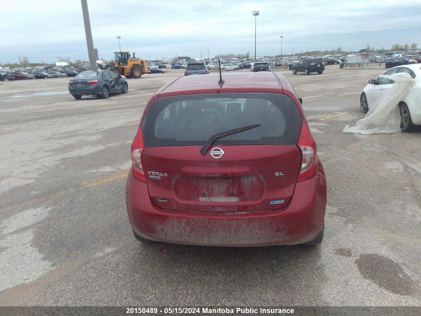 2015 Nissan Versa Note Sl VIN: 3N1CE2CPXFL437313 Lot: 20158489