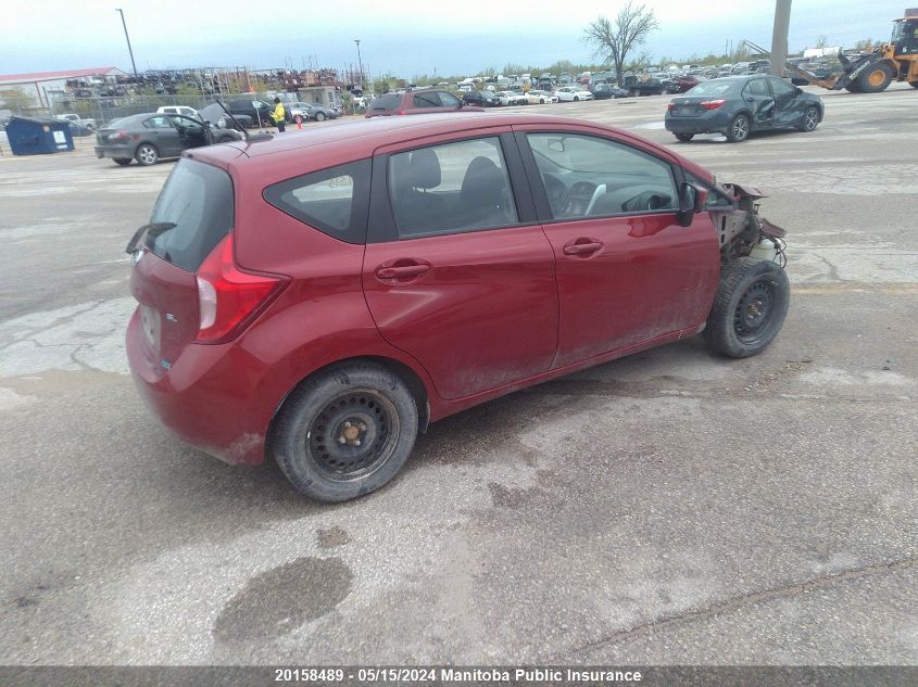 2015 Nissan Versa Note Sl VIN: 3N1CE2CPXFL437313 Lot: 20158489