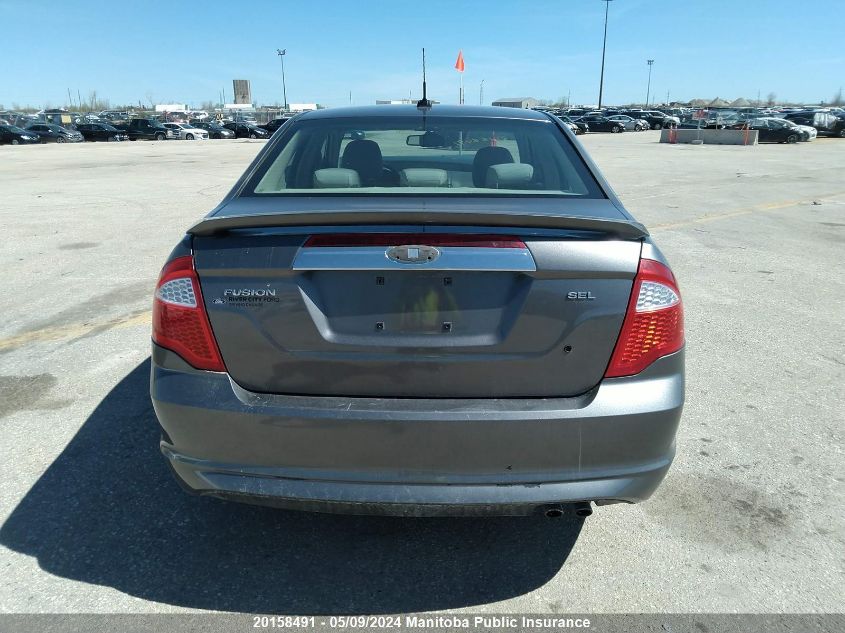 2010 Ford Fusion Sel VIN: 3FAHP0JA3AR103037 Lot: 20158491