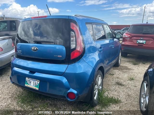 2015 Kia Soul Ex VIN: KNDJP3A54F7199582 Lot: 20158503