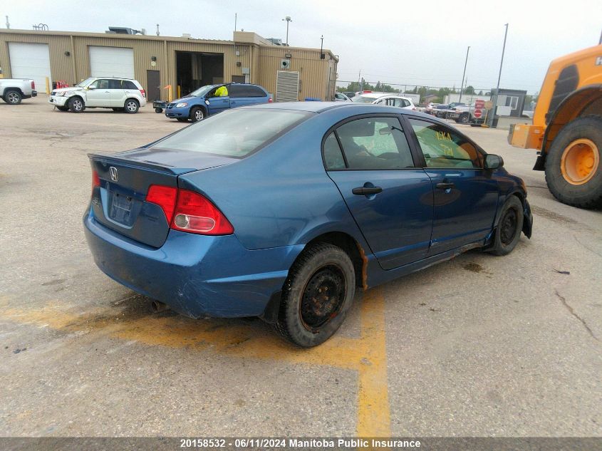 2008 Honda Civic Dx-G VIN: 2HGFA16448H025760 Lot: 20158532