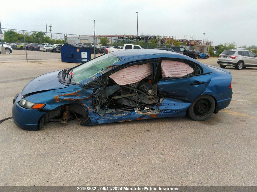 2008 Honda Civic Dx-G VIN: 2HGFA16448H025760 Lot: 20158532