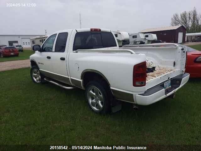 2002 Dodge Ram 1500 Quad Cab VIN: 1D7HU18Z82J222613 Lot: 20158542