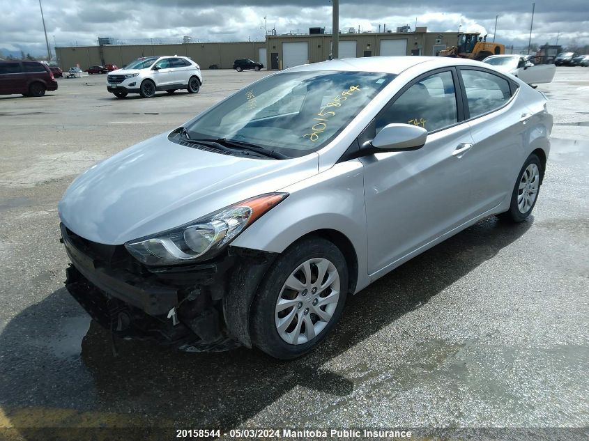 2013 Hyundai Elantra Gl VIN: 5NPDH4AE3DH216462 Lot: 20158544