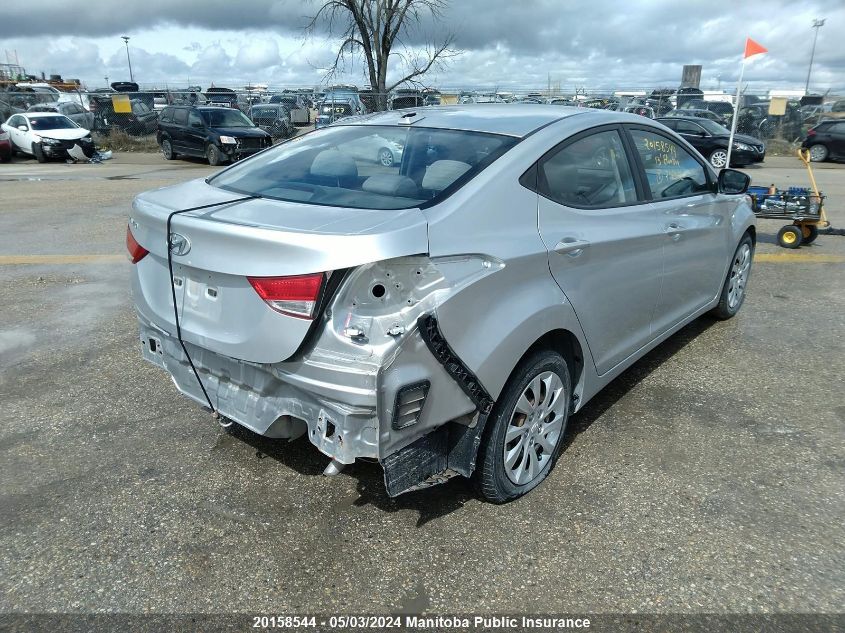 2013 Hyundai Elantra Gl VIN: 5NPDH4AE3DH216462 Lot: 20158544