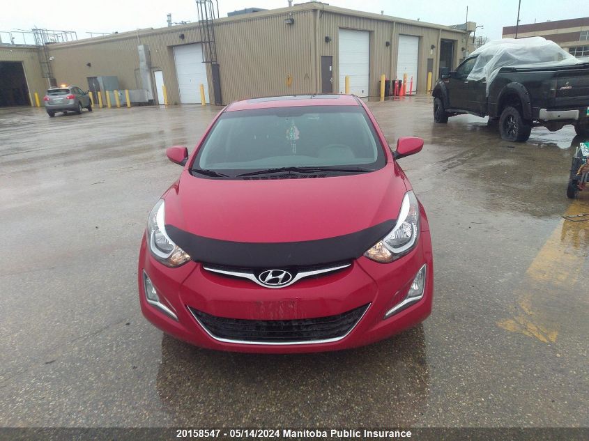 2015 Hyundai Elantra Se VIN: KMHDH4AE1FU285879 Lot: 20158547