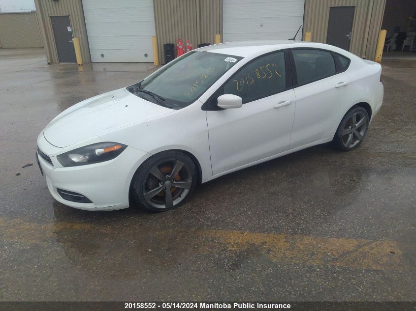 2014 Dodge Dart Sxt VIN: 1C3CDFBB6ED833941 Lot: 20158552