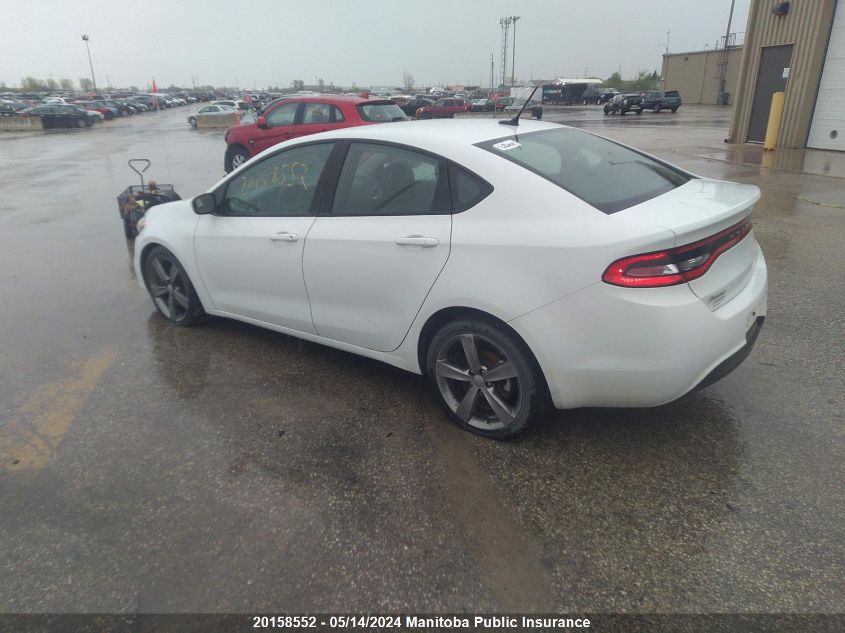 2014 Dodge Dart Sxt VIN: 1C3CDFBB6ED833941 Lot: 20158552