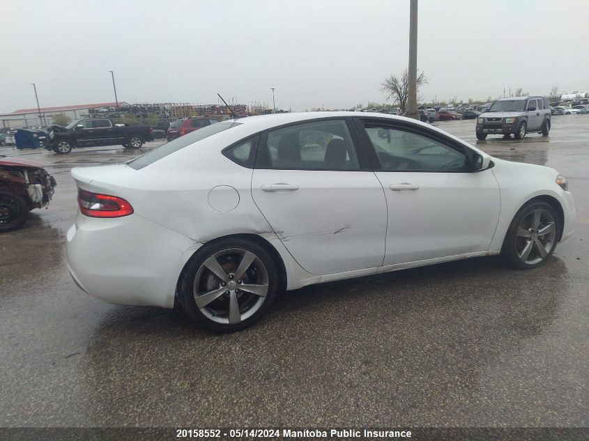 2014 Dodge Dart Sxt VIN: 1C3CDFBB6ED833941 Lot: 20158552