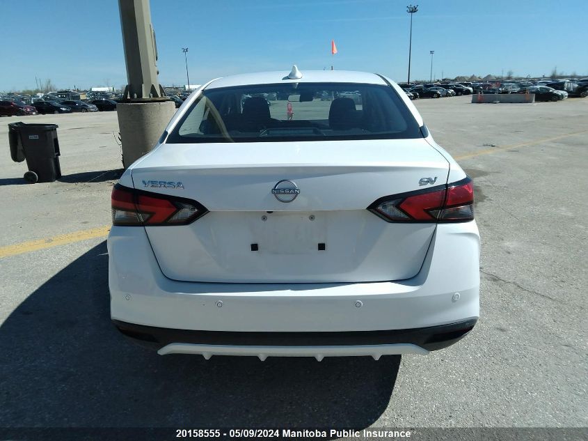 2024 Nissan Versa 1.6 S VIN: 3N1CN8EV0RL846553 Lot: 20158555