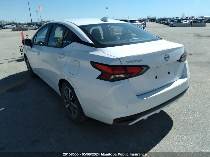 2024 Nissan Versa 1.6 S VIN: 3N1CN8EV0RL846553 Lot: 20158555