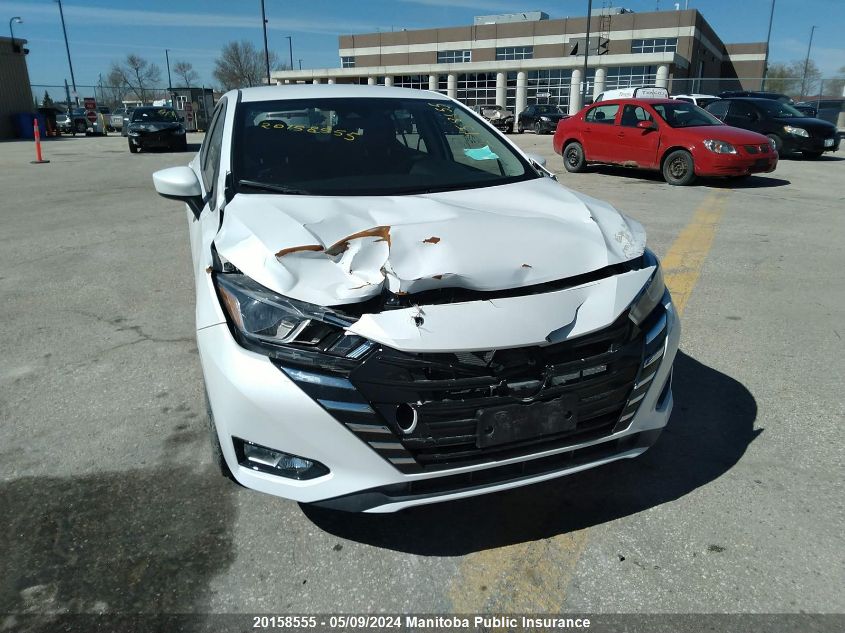 2024 Nissan Versa 1.6 S VIN: 3N1CN8EV0RL846553 Lot: 20158555