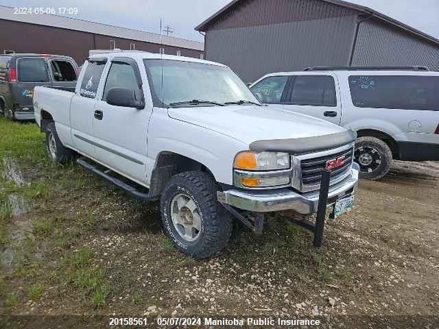 2003 GMC Sierra 1500 Ext Cab VIN: 1GTEK19T83E113768 Lot: 20158561