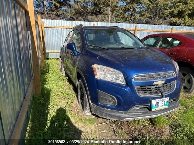 2014 Chevrolet Trax Lt VIN: 3GNCJPEB7EL224560 Lot: 20158562