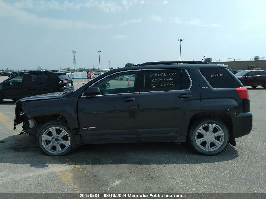2017 GMC Terrain Sle VIN: 2GKFLTEK2H6222267 Lot: 20158581