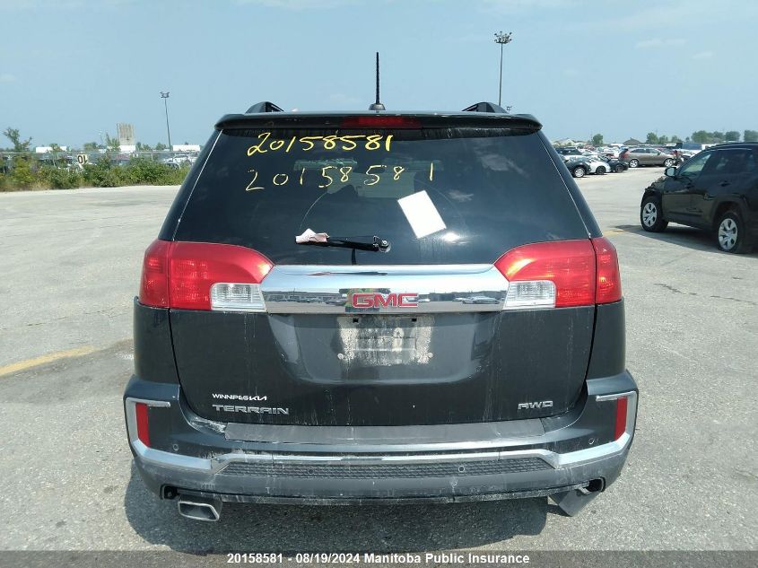 2017 GMC Terrain Sle VIN: 2GKFLTEK2H6222267 Lot: 20158581