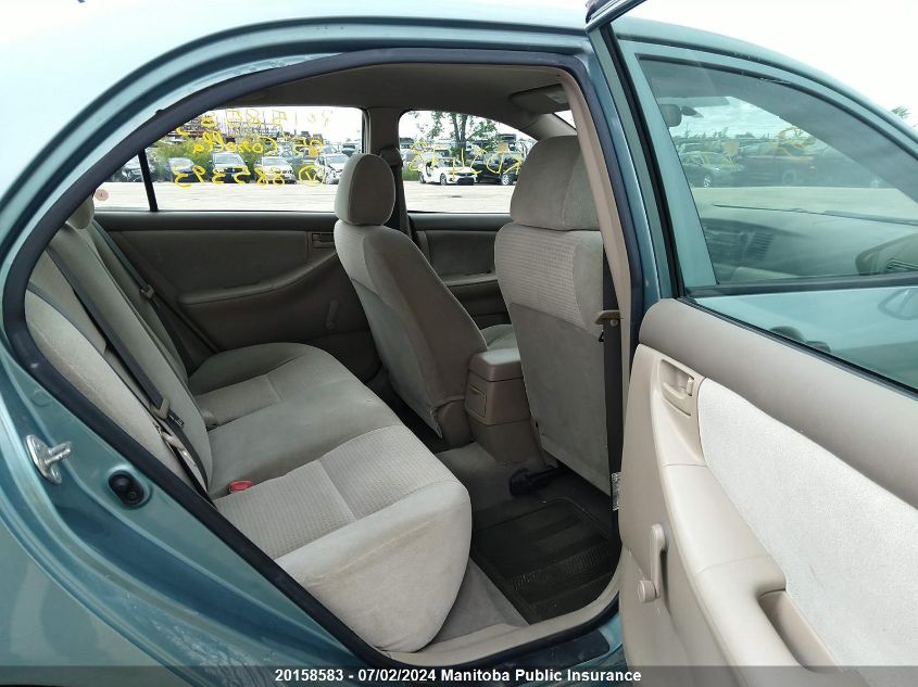 2005 Toyota Corolla Ce/Le/S VIN: 2T1BR32EX5C885393 Lot: 20158583