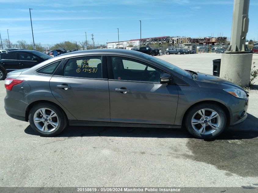 2014 Ford Focus Se VIN: 1FADP3F26EL171581 Lot: 20158619