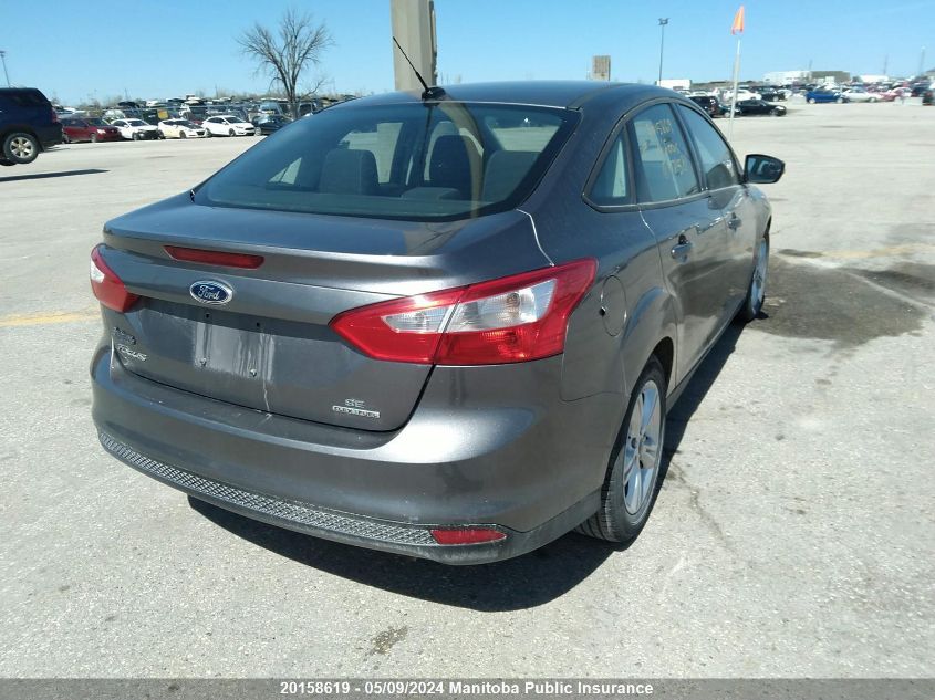 2014 Ford Focus Se VIN: 1FADP3F26EL171581 Lot: 20158619